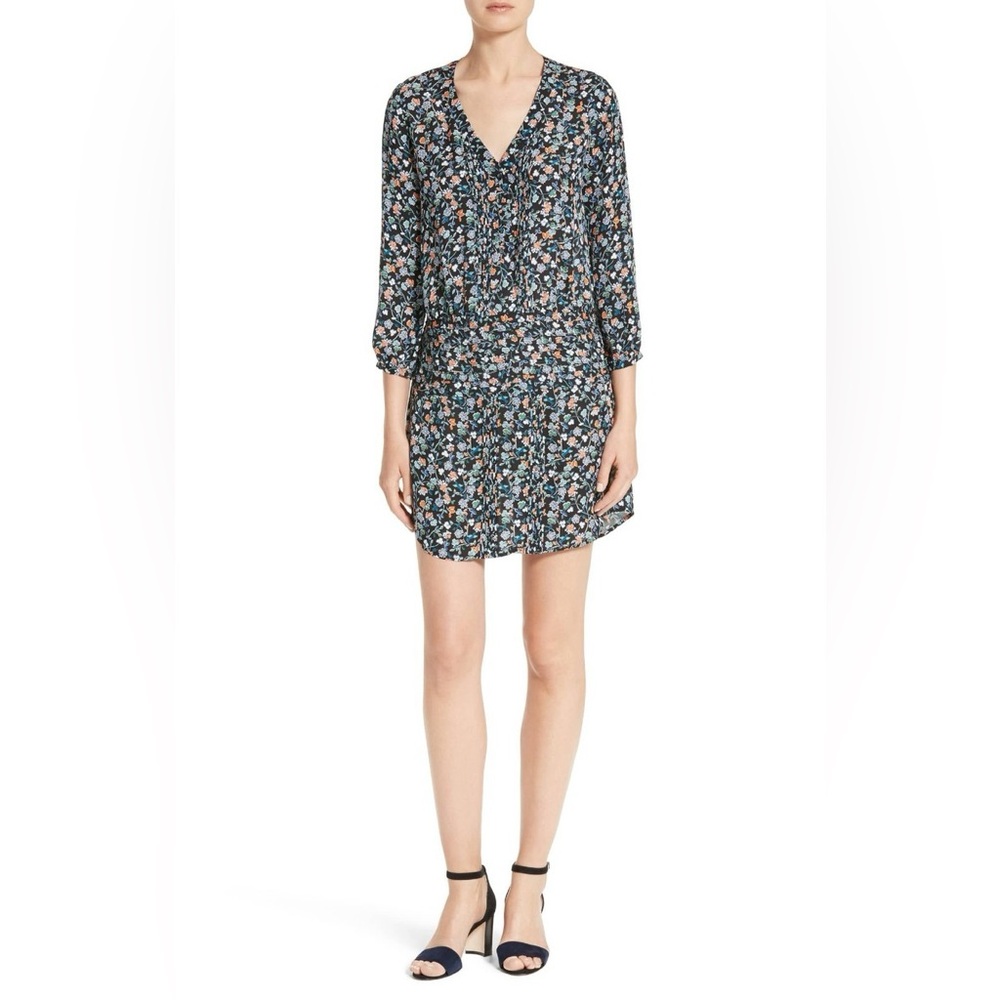 Veronica Beard August Silk Floral Mini Dress Size 10